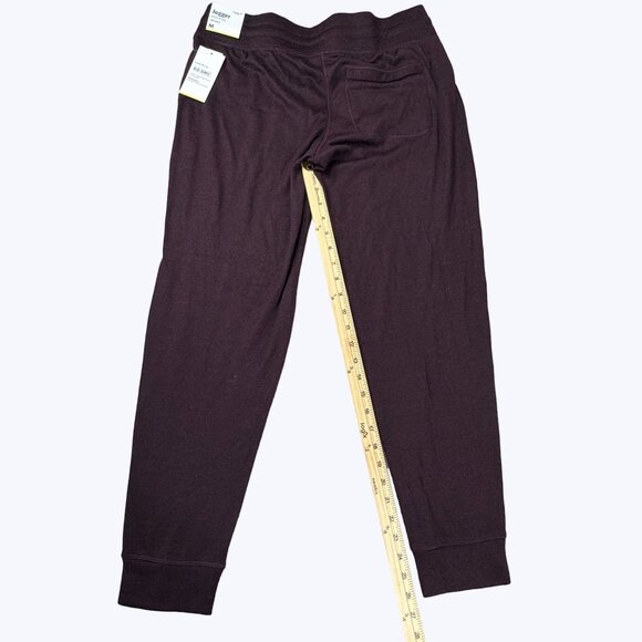 Old Navy‎ NWT Mid-Rise Jogger Women's Size Medium Dark Plum - Picture 5 of 10